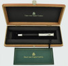 Graf Von Faber-Castell Classic Fountain Pen - Ebony & Platinum, Broad 18K Nib (Near Mint in Box, Works Well)