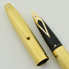 Sheaffer Triumph Imperial (1990s) Fountain Pen - Electroplated Gold, 14k Long Diamond Fine Nib (Near Mint, Works Well)
