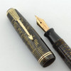 Parker Vacumatic Junior Fountain Pen (1945) - Golden Pearl, Extra Fine (Excellent, Restored)