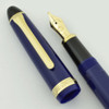 Sailor 1911 Profit Fountain Pen - Standard Size, Blue, 14k Zoom Nib (Near Mint in Box, Works Well)