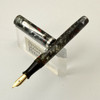 Waterman 94 -  Grey & Red Marbled, Nickel Trim, Rivet Clip, Flexible Medium 14k Nib (Superior, Restored)