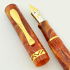 Visconti Kaleido Voyager Fountain Pen - Yellow Dawn Acryloid, 18k Medium Italic (Near Mint, Works Well)