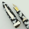 Jean Pierre Lepine Oversize Fountain Pen - Tortoise Shell, Medium Italic (Near Mint, Works Well)