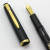 Reform (Germany) Calligraph Fountain Pen - Black, GP Trim, Extra Fine GP Nib (Excellent, Works Well)