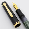 Pelikan M200 Fountain Pen - Old Style, Green Marbled, Gold Plated Trim, Fine Nib (Near Mint, Works Well) Pelikan M200 Fountain Pen - Old Style, Green Marbled, Gold Plated Trim, Fine Nib (Near Mint, Works Well)
