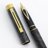 Sheaffer Targa 1028 Fountain Pen - Laque Grey Ronce, 14k Fine (Very Nice, Works Well)