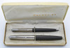 Parker 61 Legacy Pen Set - Mark II, Charcoal Grey, Rainbow Cap, Fine 14k Nib (Excellent in Box, Work Well)