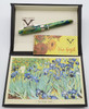 Visconti Van Gogh Fountain Pen - Irises, Medium Palladium Dreamtouch Nib (Excellent in Box, Works Well)