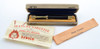 Kaweco Vintage Dia 125 Fountain Pen - Black, Gold Plated Trim, 14k Fine Nib (Excellent + in Box, Restored)