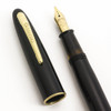 Sheaffer Craftsman Fountain Pen - Black, Touchdown, #33 Fine 14k Nib (Excellent, Restored)