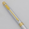 Parker Insignia Classic Twist Ballpoint Pen - Shiny Chrome with GT (Near Mint, Works Well)