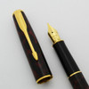 Parker Sonnet Fountain Pen (1997) - Laque Firedance, 23k GP Trim, 18k Stub Nib (Excellent +, Works well)