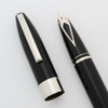 Sheaffer Legacy Heritage Fountain Pen - Black, Palladium Trim, Fine (Near Mint, Works Well)