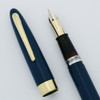 Sheaffer Sovereign Touchdown (Early) - Persian Blue, 14k Fine Nib (Excellent, Restored)