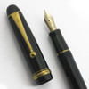 Pilot Custom 74 Fountain Pen - Black, GP Trim, 14k Medium #5 Nib (Very Nice, Works Well)