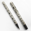 Waterman 452 Fountain Pen Set - Sterling Basketweave Filigree, Full Flex Fine Ideal Nib (Excellent, Restored)