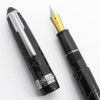 Recife Depose Fountain Pen - Black & Leaves, Medium Steel Nib (Very Nice, Works Well)