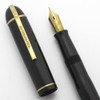 Eversharp Skyline Fountain Pen - Black Cap & Barrel, Italic Fine (Excellent, Restored)