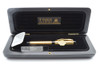 Parker Duofold International Fountain Pen - Godron Gold Lined, 18k Fine, in Original Box (Near Mint, Works Well)