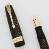 Parker Vacumatic Major Fountain Pen (1942) - Golden Pearl, Jeweler's Band, Fine Nib (Excellent, Restored)