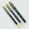 Parker Insignia 3-pc Pen Set (1997) - Laque Sea Green, MP, BP, RB (Near Mint, Work Well)