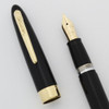 Sheaffer Admiral Snorkel 1950s - Black, Medium 14k M2 #5 Nib (Excellent, Restored)