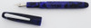 PSPW Prototype Fountain Pen - Milky & Iridescent Purple Alumilite w Clip, Standard Size, #6 JoWo Nib (New)