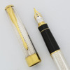 Parker Sonnet Fountain Pen (2002) - Fougere, Sterling, GP Trim, 18k Fine Nib (Excellent +, Works well)