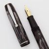 Waterman 32A Fountain Pen - Grey w Red Veins, Full Flex Fine Ideal Nib (Superior, Restored)