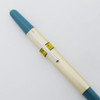 Pilot Capless Fountain Pen (1966) - Aluminum & Aqua Plastic, Medium GP Nib (Near Mint, Works Well)