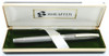 Sheaffer Silver Imperial Touchdown Fountain Pen - Sterling Diamond Design, in Original Case, Fine 14k Nib (Superior, Restored)