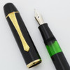 Tropen Scholar 500 Fountain Pen - Black, Fine Steel Nichroma Nib (Excellent +, Works Well)