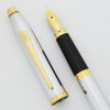 Cross Century II Fountain Pen - "Lustrous Chrome" Finish, Extra Fine (Superior, Works Well)