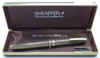 Sheaffer Imperial Sovereign Fountain Pen - GF Diamond Design, Fine 14k V-Inlay Nib (New Old Stock in Box)