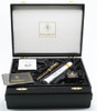 Conway Stewart Churchill LE Fountain Pen - Walnut, Cartridge/Converter, Oversize, 18k Medium Nib (Near Mint in Box, Works Well)