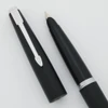 Parker 45 Fountain Pen - Matte Black Body and  Cap w Chrome Trim, "D" Nib (Excellent, Works Well)