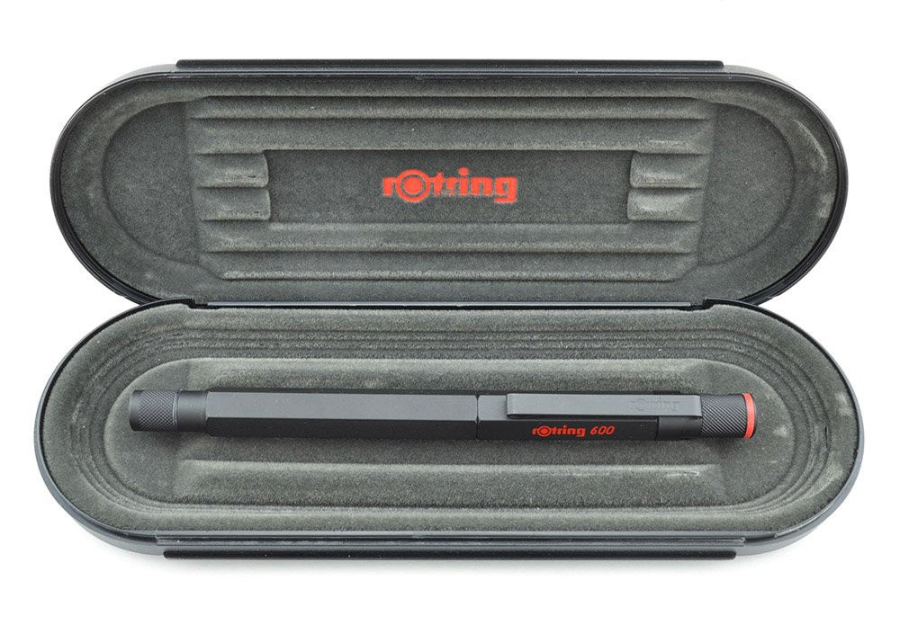 Rotring 600 Rollerball Pen 2nd Gen, Matte Black (Near Mint, In Box