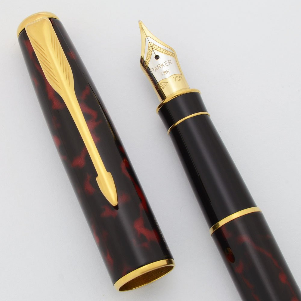 Parker Sonnet Fountain Pen (1993) - Laque Firedance, 23k GP Trim