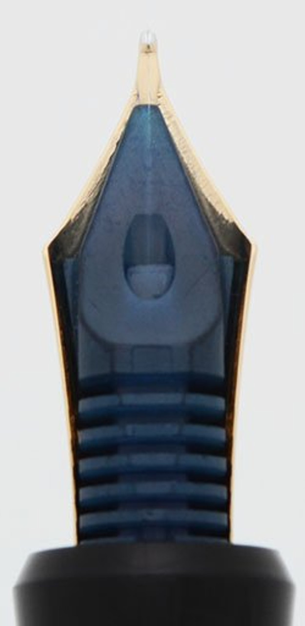 Pilot Namiki Custom 742 Fountain Pen - Black, Gold Trim, 14k Medium Nib (Excellent +, Works Well)