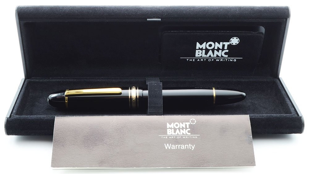 Montblanc Meisterstuck 149 Fountain Pen (1970s-80s) - Basic Black