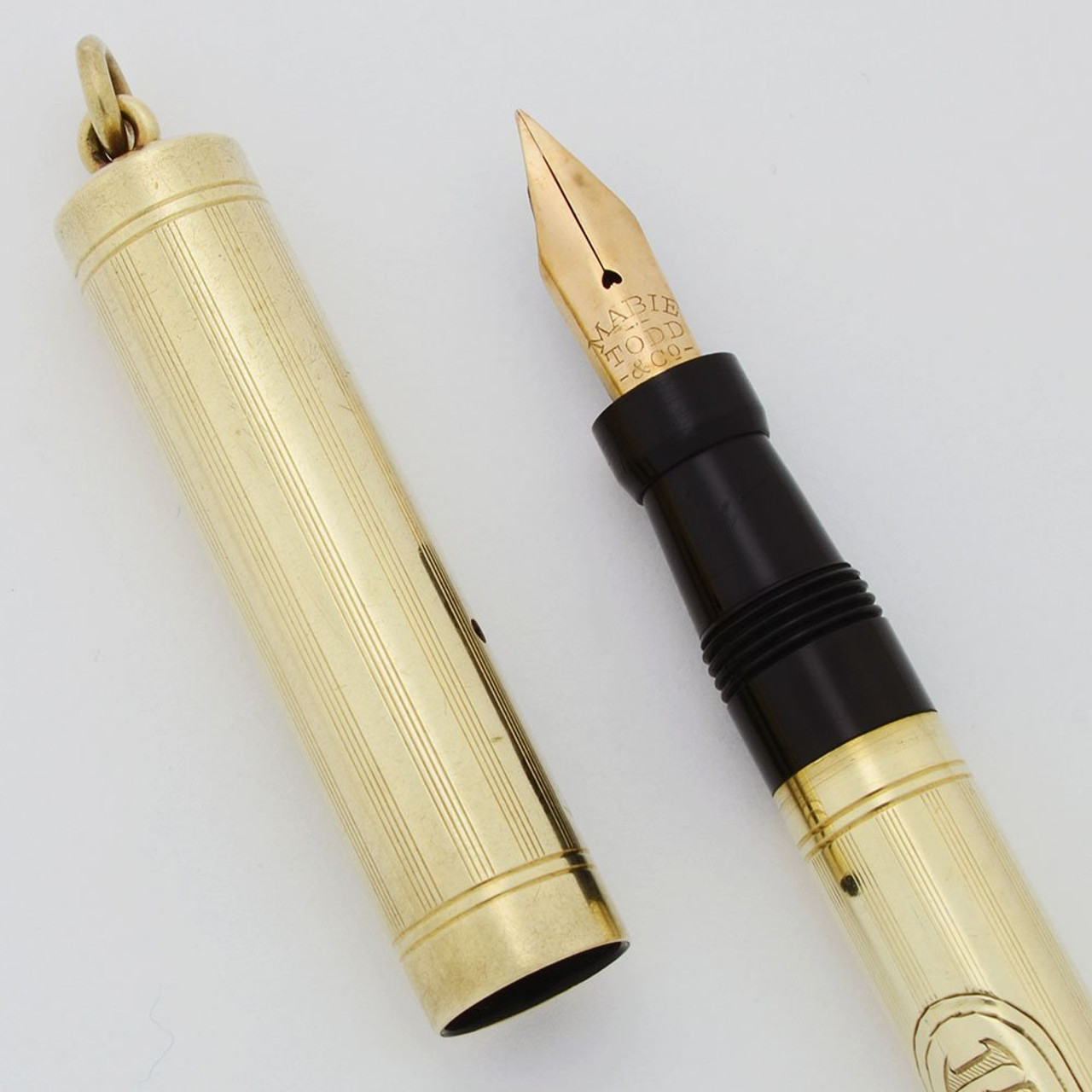 White Marble TruStone Designer 24k Gold Twist Pen — Woodnotch