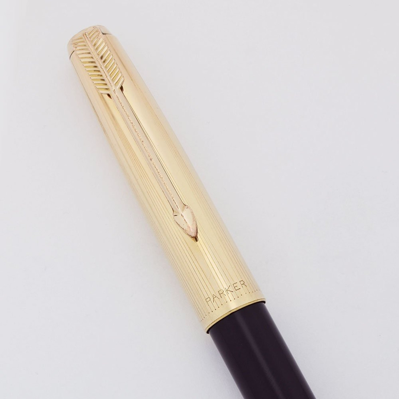 Parker 51 Mechanical Pencil (Hard to Find) - Demi, Gold Filled Cap, Plum (Excellent, Works Well)