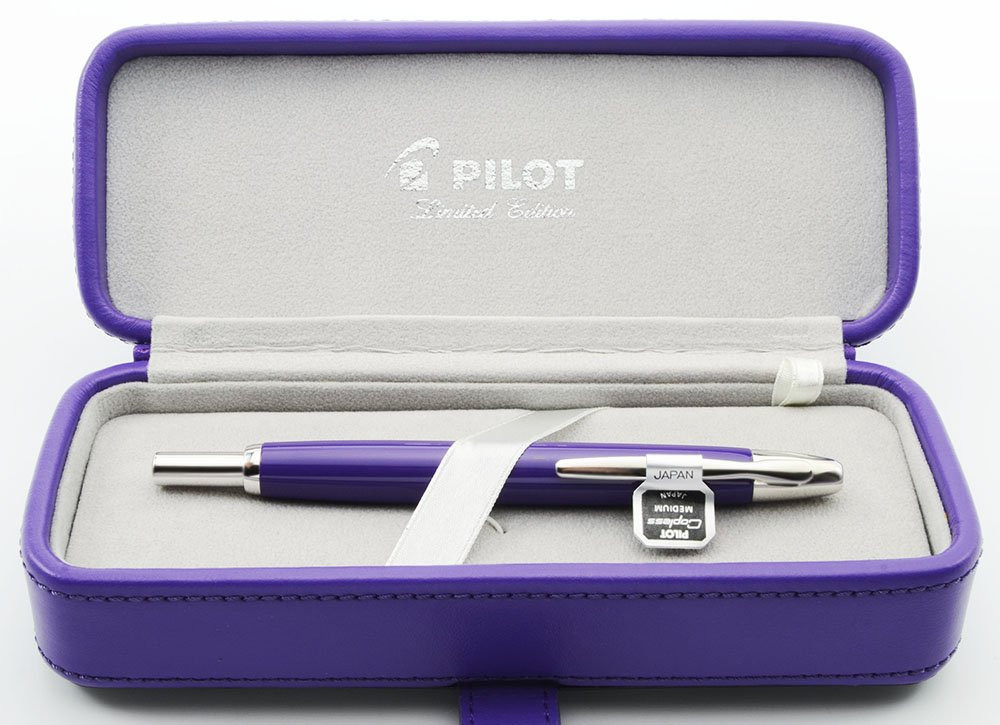 Pilot (Namiki) Vanishing Point LE (1417/2008) - Purple w Rhodium