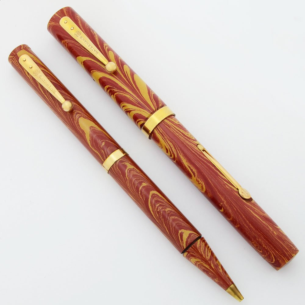 Waterman 994 Fountain Pen Set (Hard to Find) - Rose Ripple