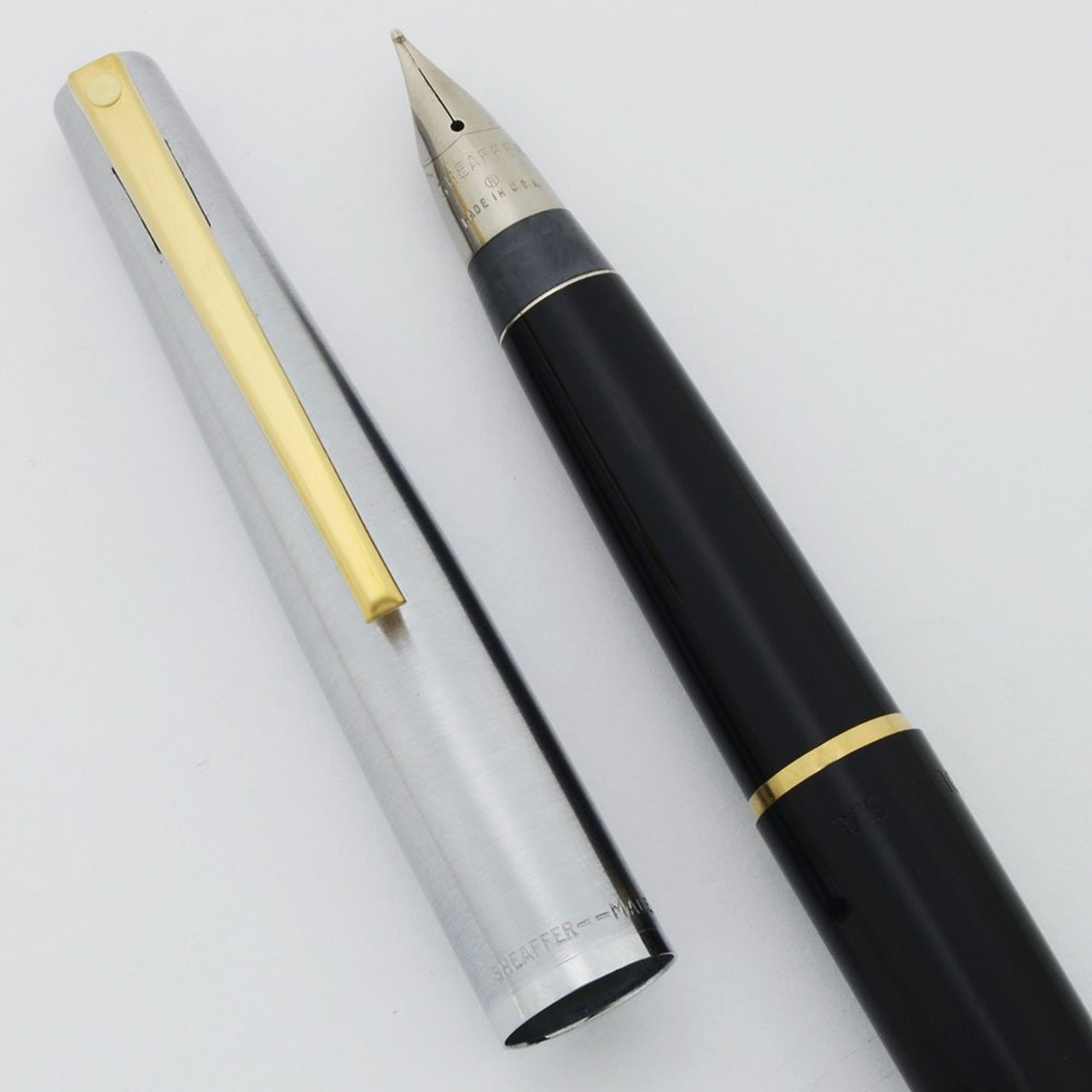 SHEAFFER 万年筆 Triumph Bright Chrom GT Buy Sheaffer 300 Fountain Pen - Chrome GT Online at Makoba