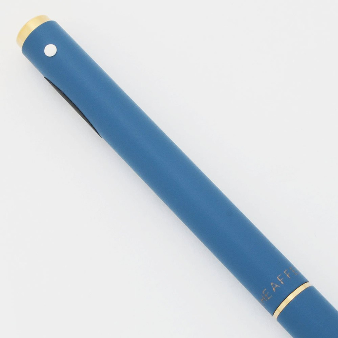 Sheaffer Fashion I 638 Mechanical Pencil - Matte Twilight Blue, No Clip, 0.5mm (New Old Stock, Works Well)