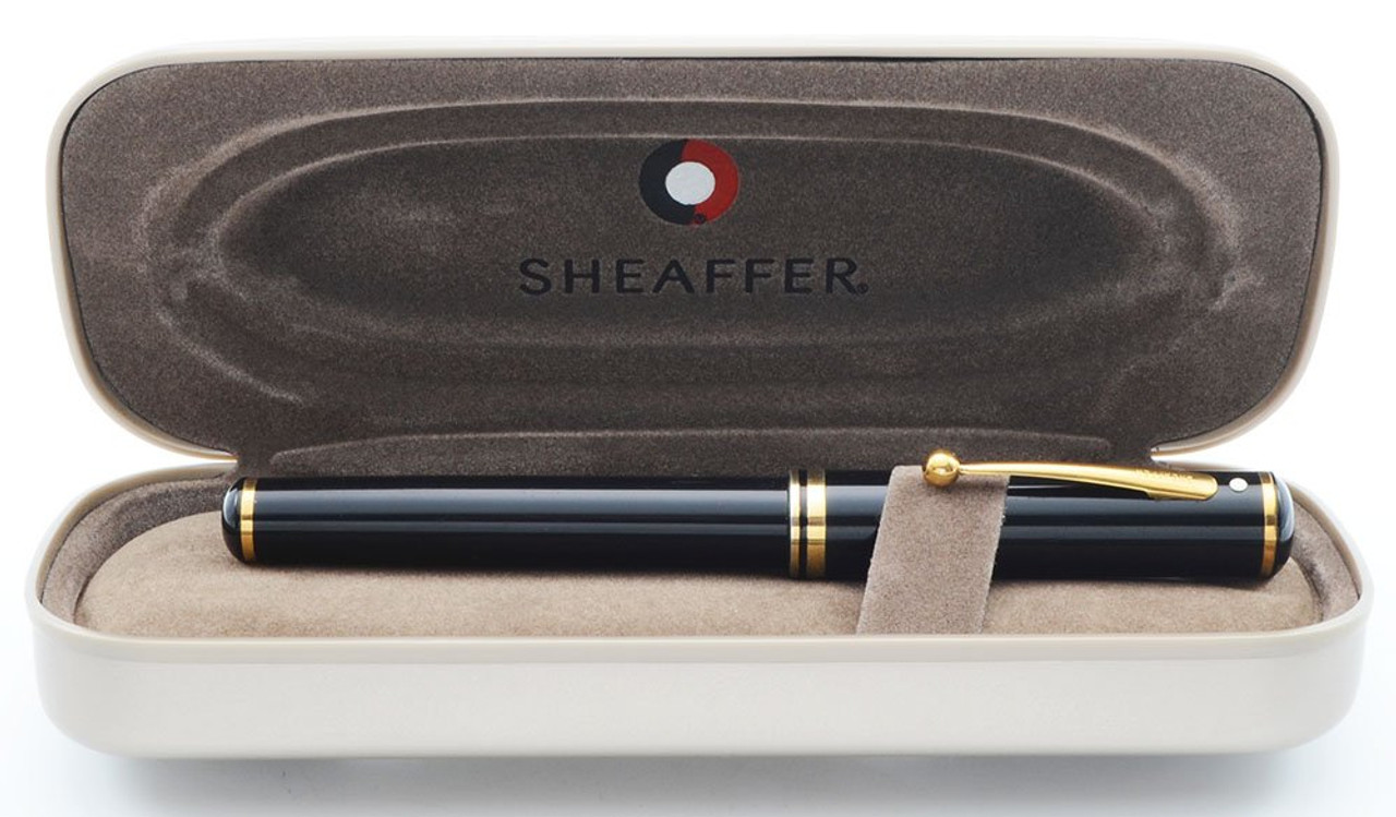 Sheaffer Connaisseur Fountain Pen - First Edition, Black, Fine 18k Nib (Very Nice, Works Well)