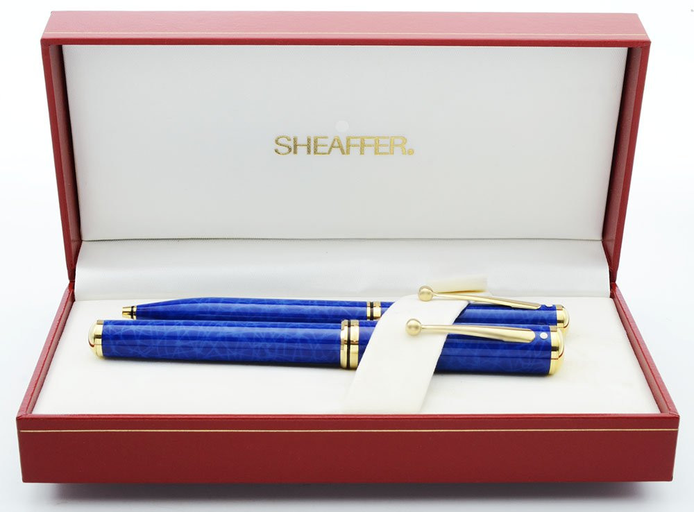 Sheaffer Grand Connaisseur Fountain Pen Ballpoint Set (UK) Rare