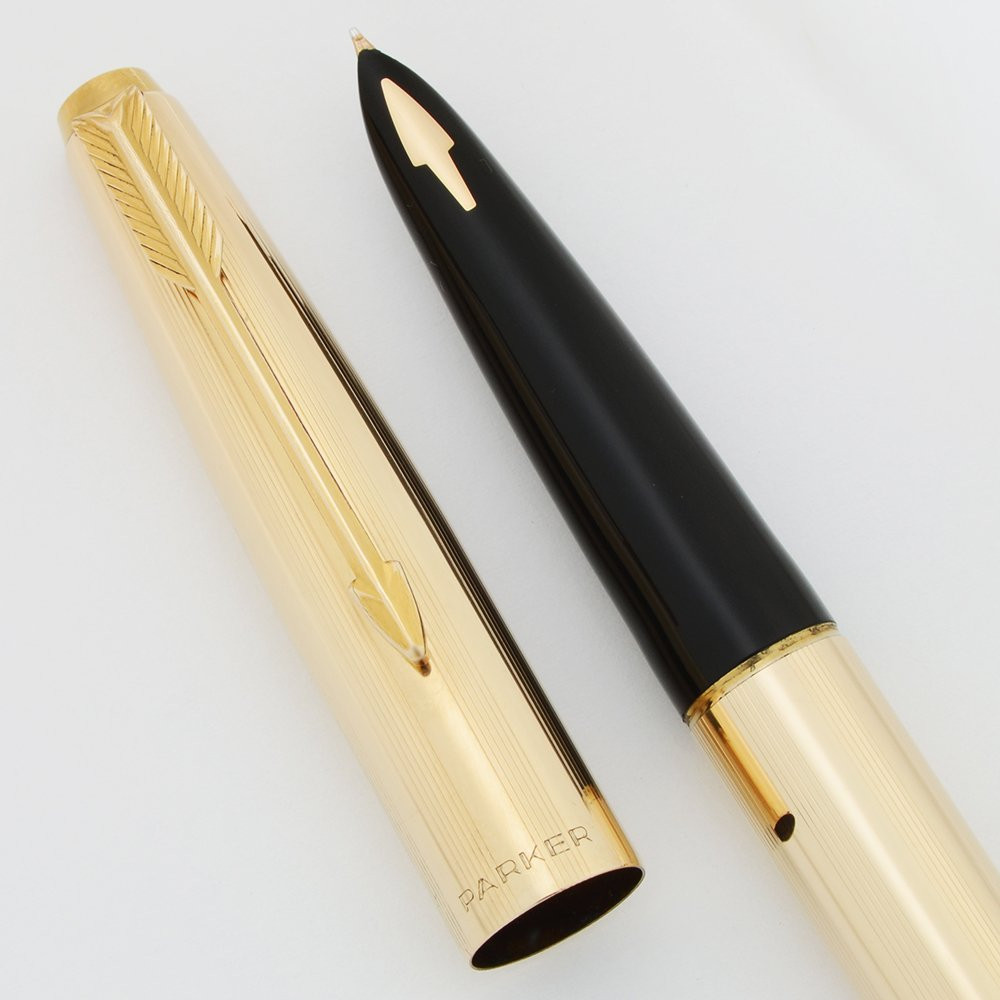 Parker 61 Insignia Fountain Pen - Mark III C/C, Gold Filled Lines