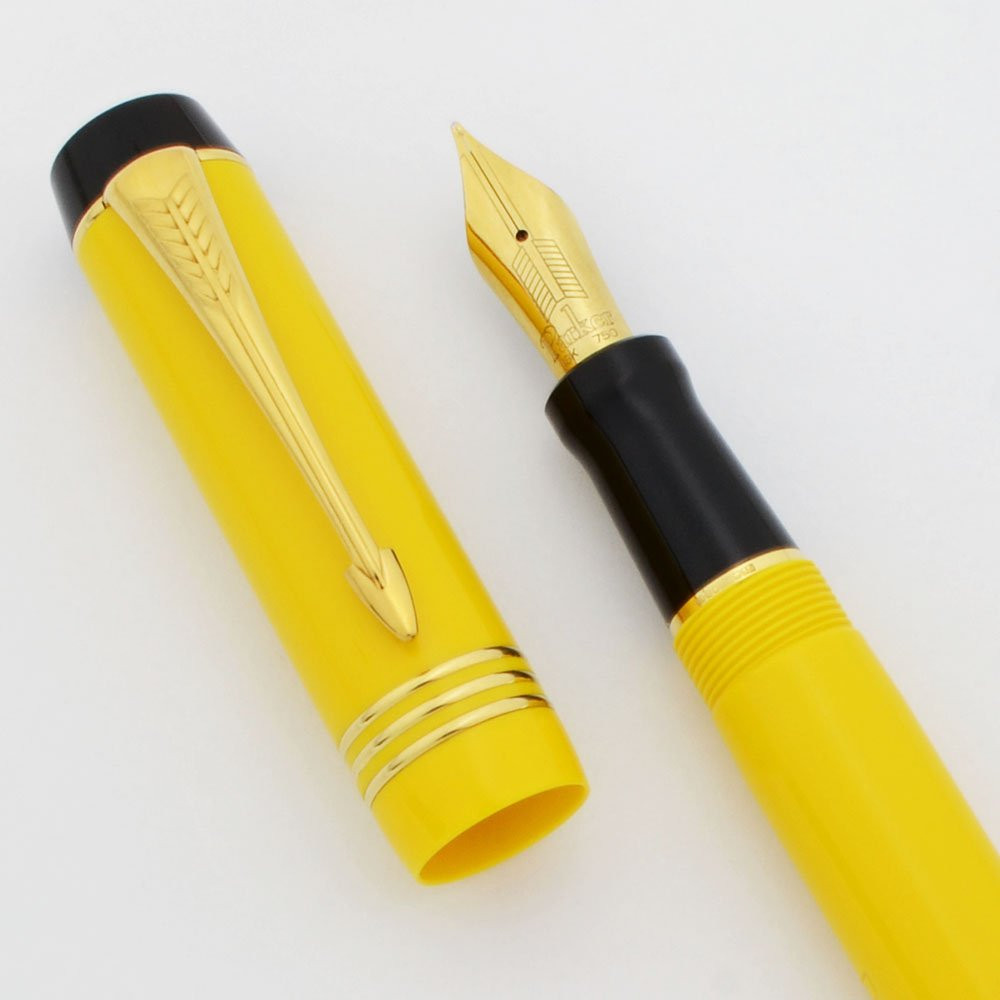 Parker Duofold Centennial LE Fountain Pen (1995) - Mandarin